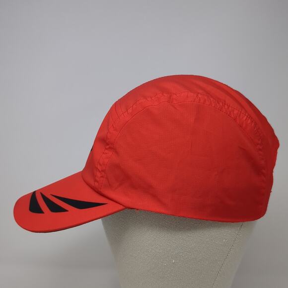 Selkirk 5 Panel Cap Red One Size Adjustable Breathable Lightweight Polyester - Picture 3 of 8